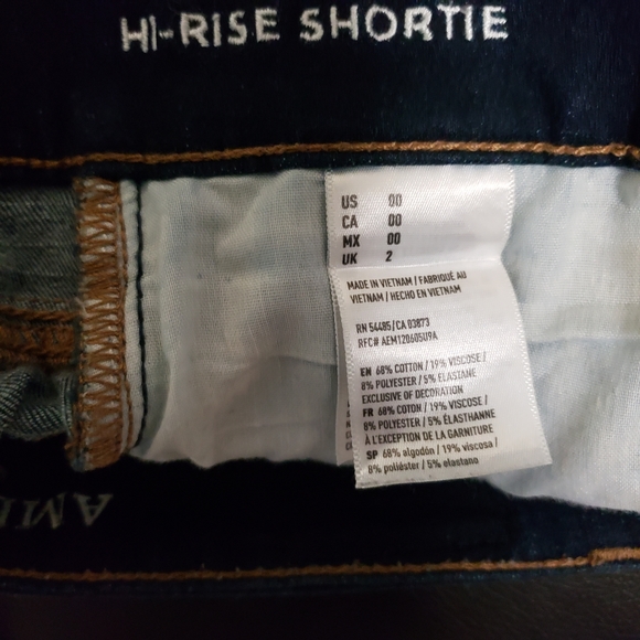 AEO Hi-Rise Shortie Jean Shorts - Picture 5 of 5